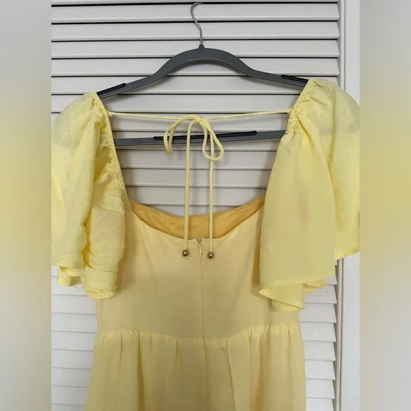Hello Molly Yellow Maxi Dress - Picture 7 of 9